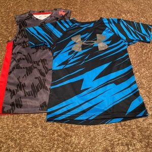 2 Boys Under Armour shirts